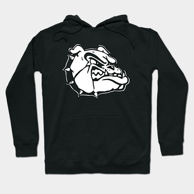 Bulldogs Cute Funny Hoodie by widapermata95